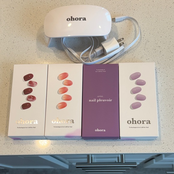 Ohora Gel Nail Set with LED Lamp